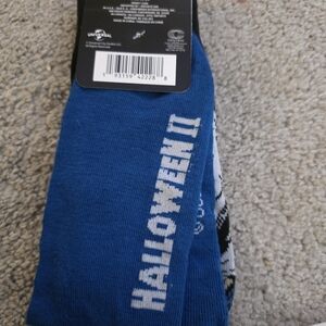 Universal Blue Halloween II Socks